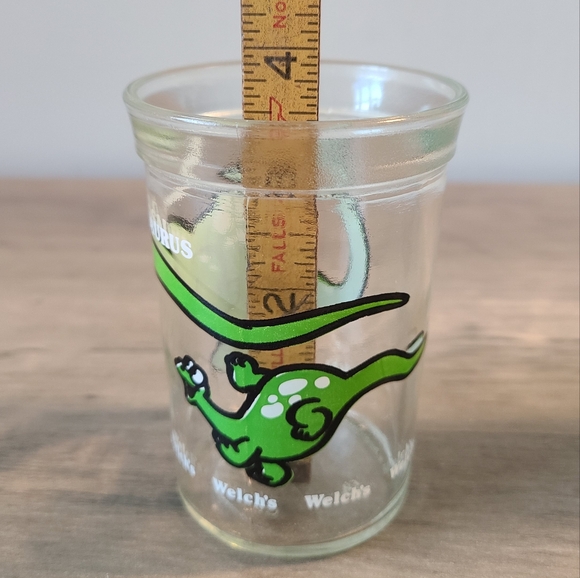Brontosaurus Dinosaur Glass - Vintage Welch's Jar - Picture 4 of 4